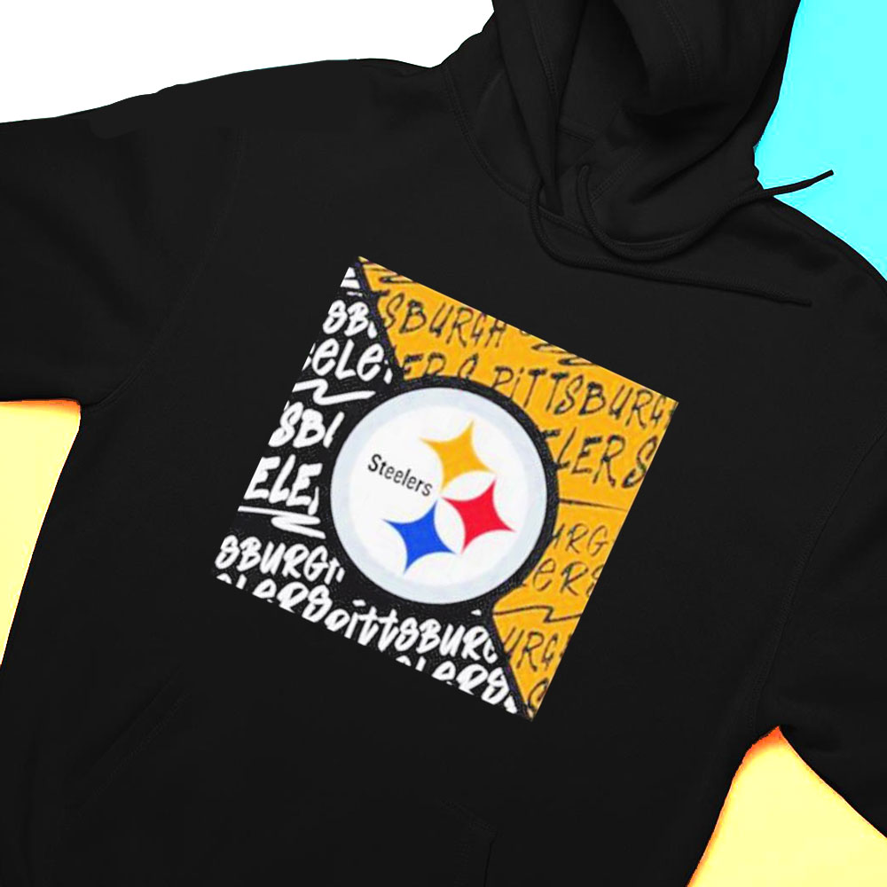 Youth Pittsburgh Steelers Black Divide 2023 Shirt