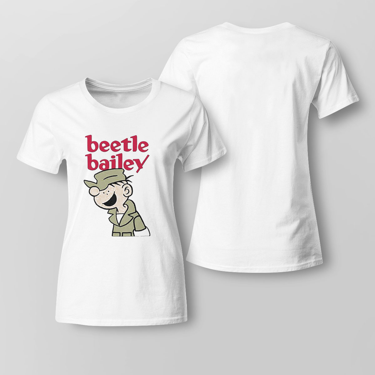 Beetle Bailey Owen The Recruit Shirt Ladies T-shirt