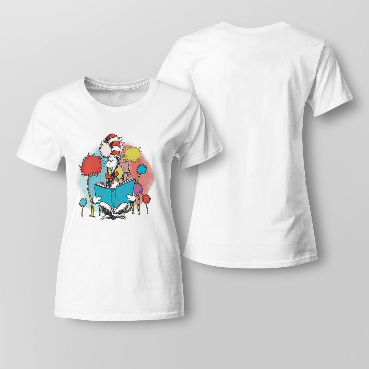 Dr Seuss Watersplash Cat In The Hat Shirt