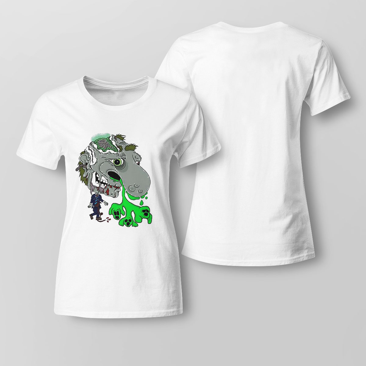 Green Ghosts Oddballs 05 Shirt Ladies T-shirt