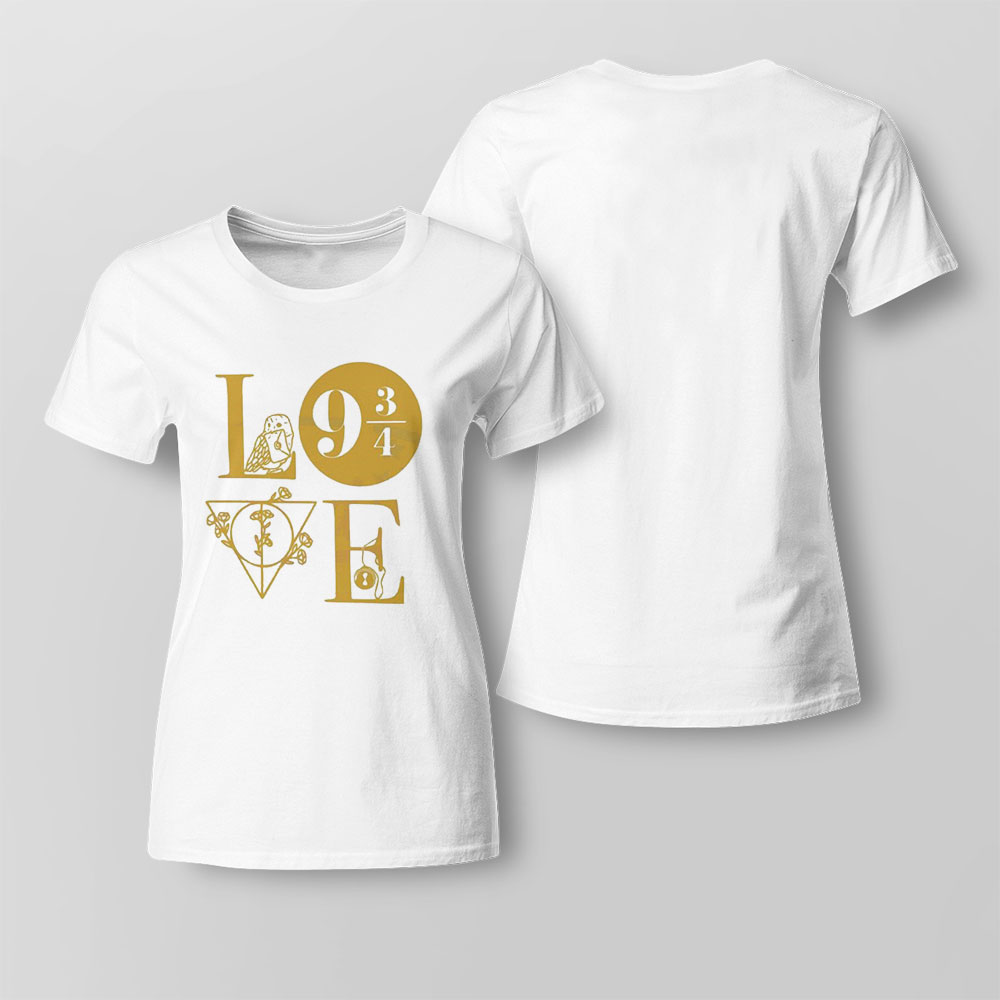 Harry Potter Love Deathly Hallows Symbol Shirt