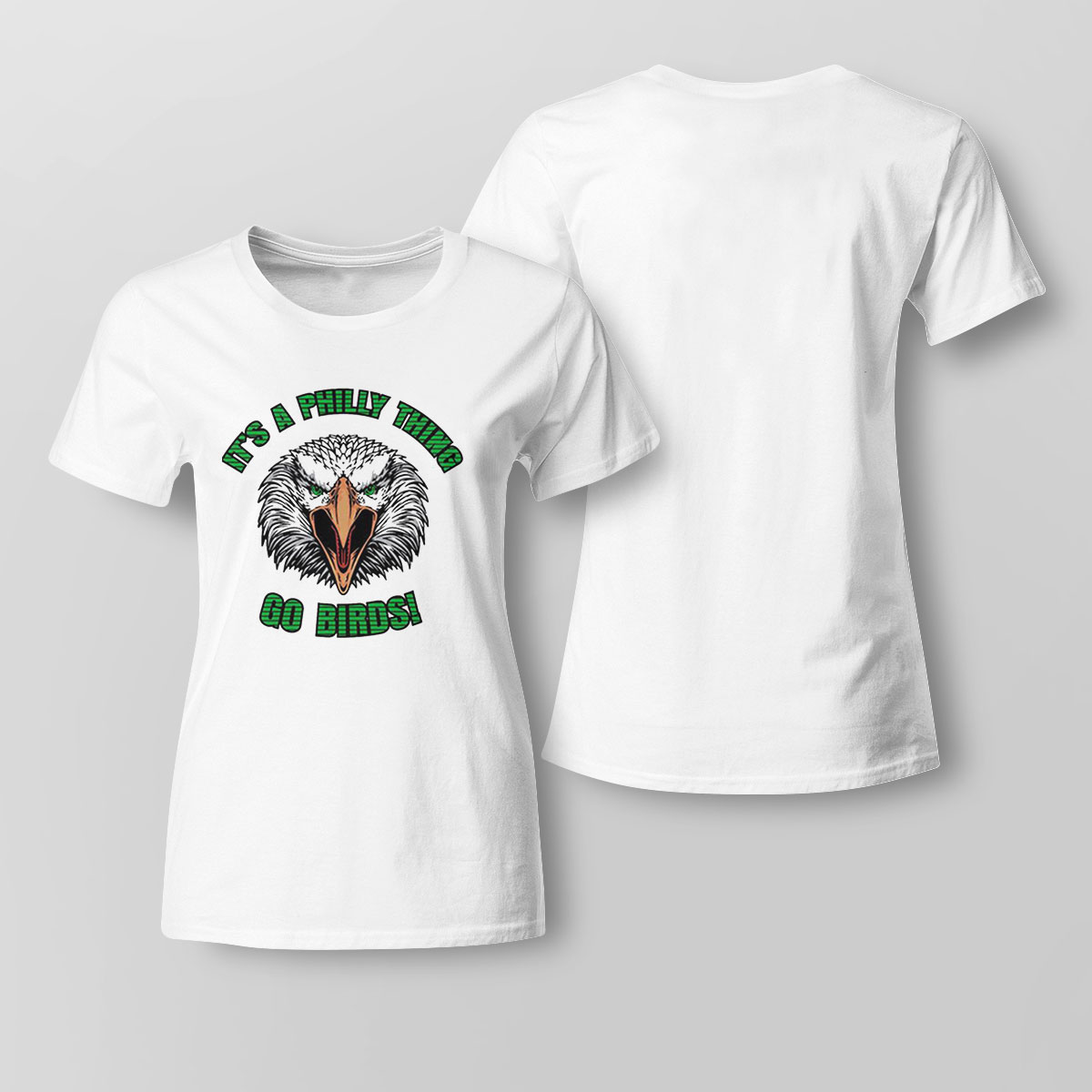 Its A Philly Thing Eagles Go Birds Superbowl Lvii Shirt Ladies T-shirt