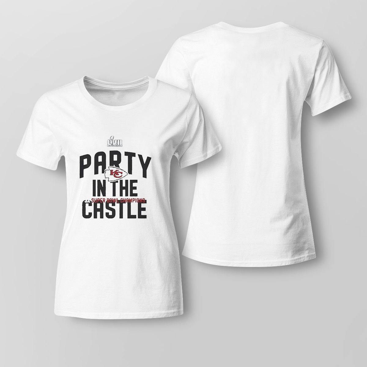 Kansas City Chiefs 3x Super Bowl Champions Party In The Castle Shirt