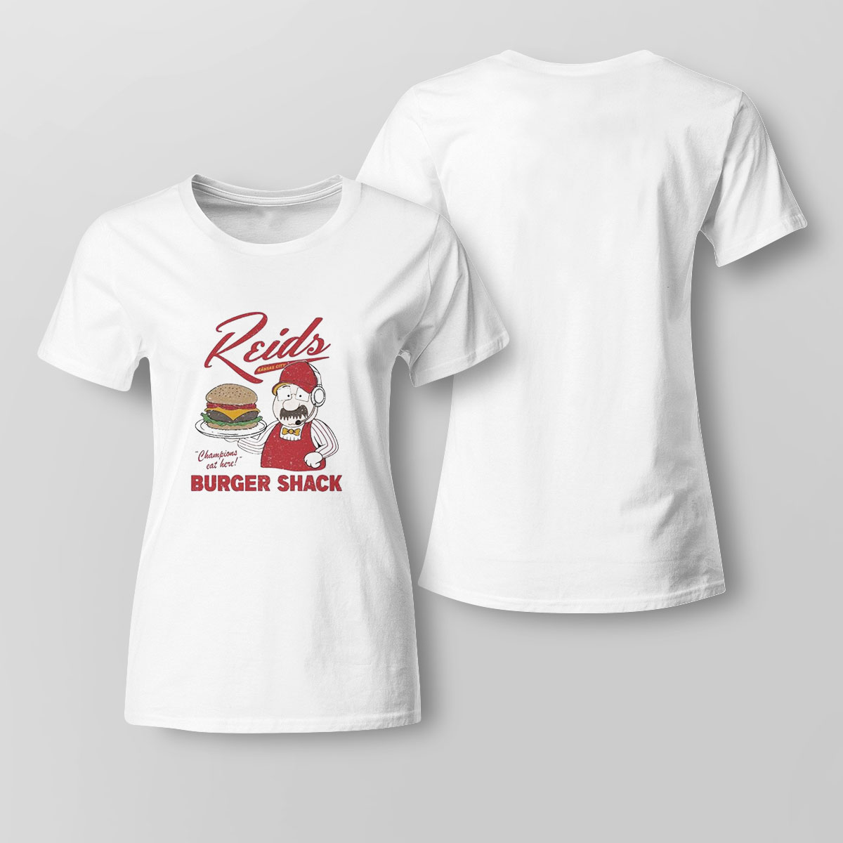 Kansas City Chiefs Andy Reid Champions Eat Here Shirt
