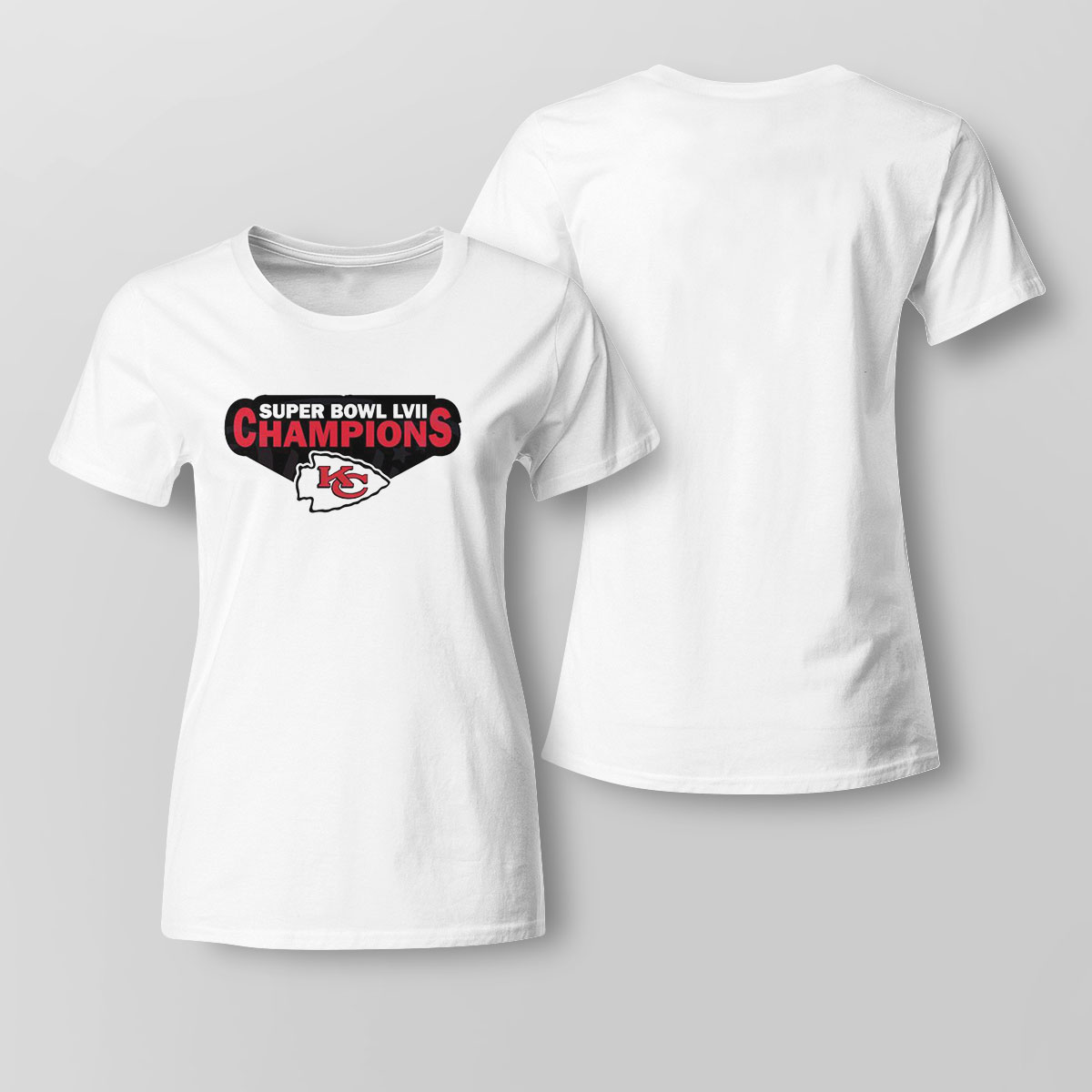 Kansas City Chiefs Super Bowl Lvii Champions Kc Chiefs Logo Shirt