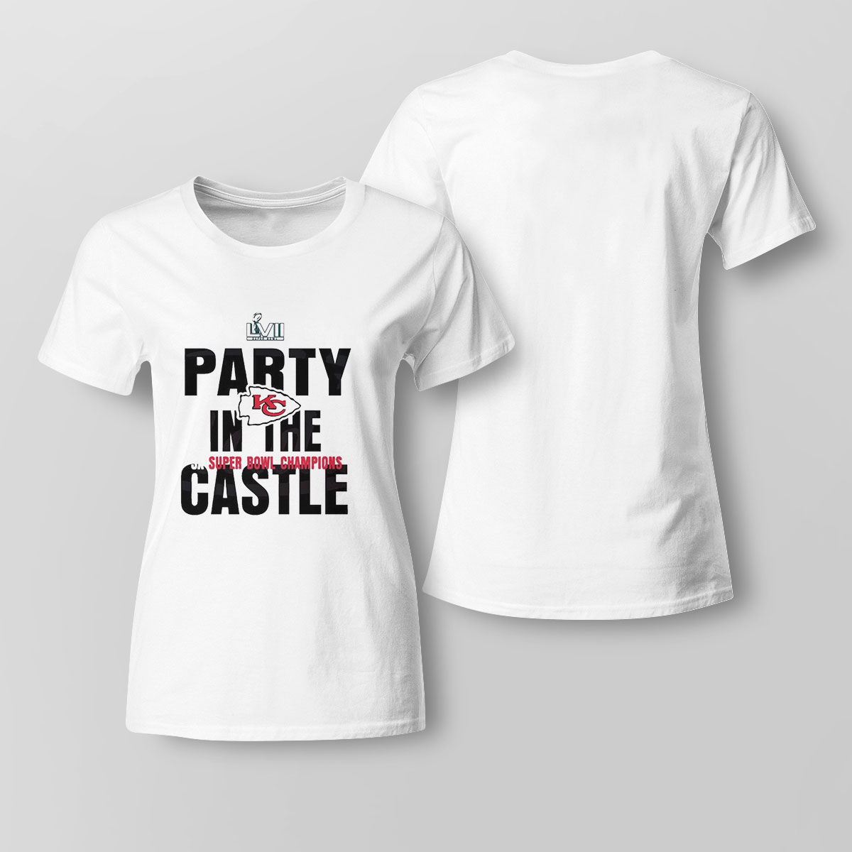 Kansas City Chiefs Super Bowl Lvii Champions Party In The Castle Shirt