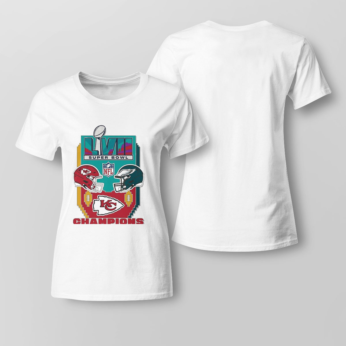 Kansas City Chiefs Wincraft Super Bowl Lvii Champions Shirt Longsleeve