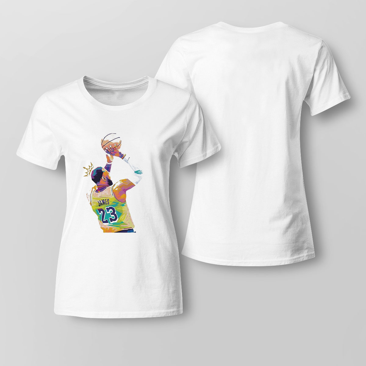 Lebron James Lakers Shirt Ladies Tee