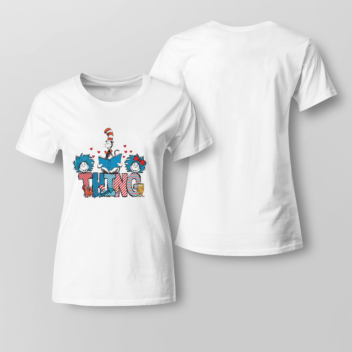 Little Miss Thing Seuss Ville Dr Seuss Day Shirt