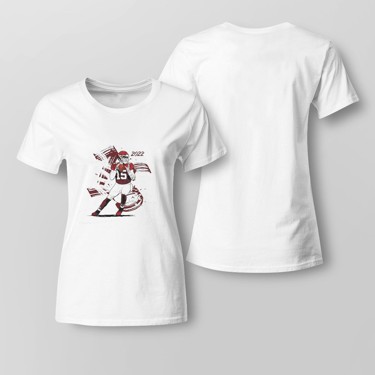 Patrick Mahomes Ii Kansas City Mvp Brush Shirt