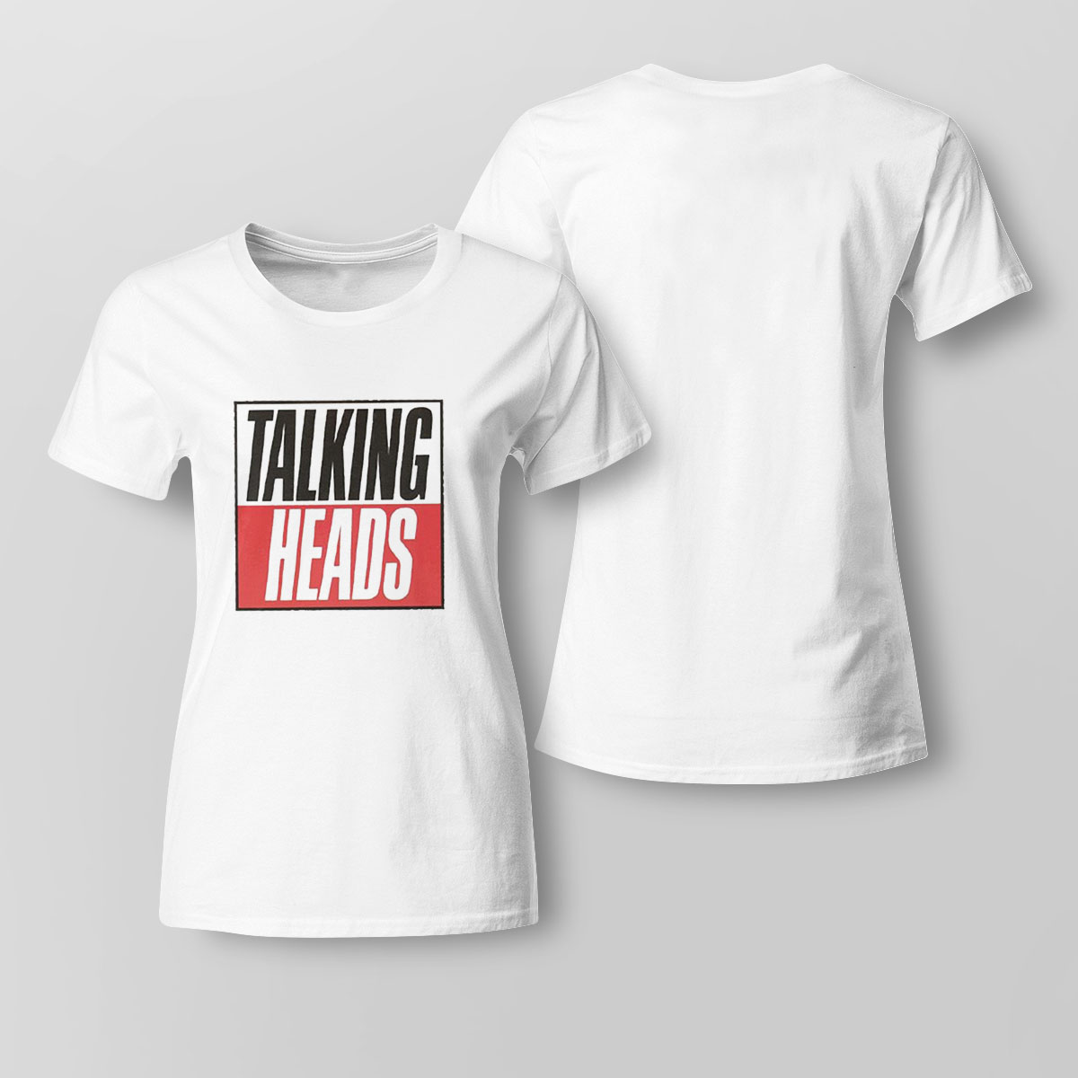 Typographic Logo Of The Talking Heads Shirt Hoodie