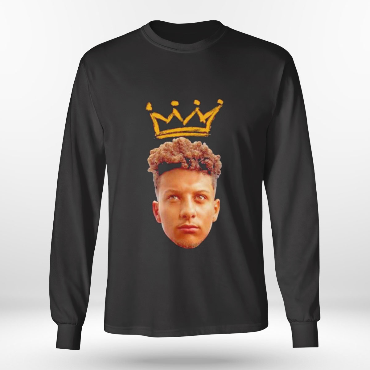 King Patrick Mahomes Drawn Crown Super Bowl Lvii Shirt King Patrick Mahomes Drawn Crown Super Bowl Lvii Shirt