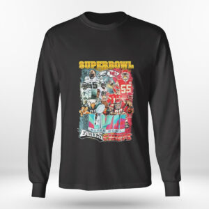 Super Bowl Eagles Vs Chiefs Champions Shirt Longsleeve