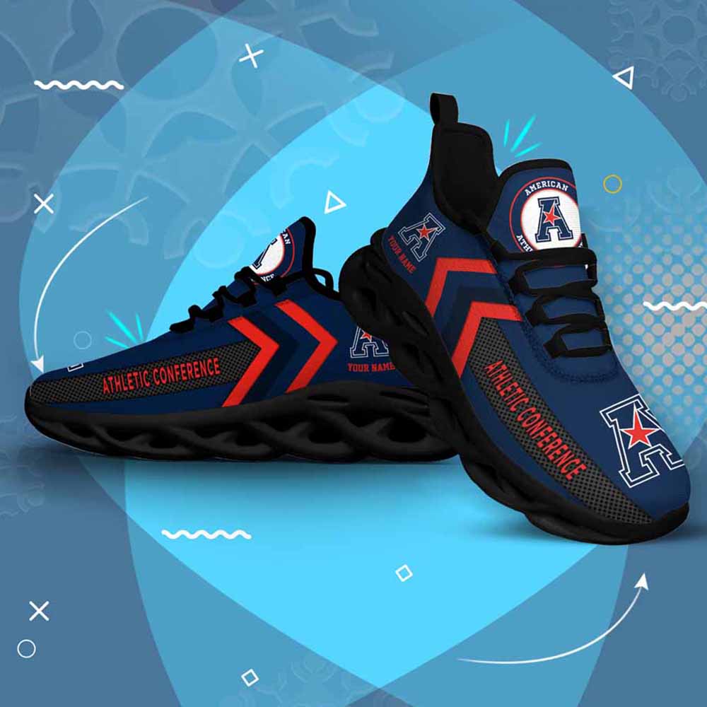 Ncaa American Athletic Conference Custom Name Max Soul Shoes Chunky Sneakers Ncaa American Athletic Conference Custom Name Max Soul Shoes Chunky Sneakers