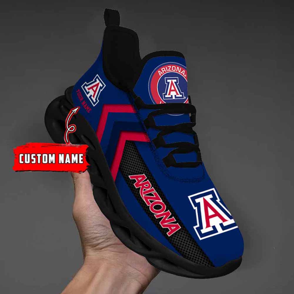 Ncaa Arizona Wildcats Custom Name Max Soul Shoes Chunky Sneakers Ncaa Arizona Wildcats Custom Name Max Soul Shoes Chunky Sneakers