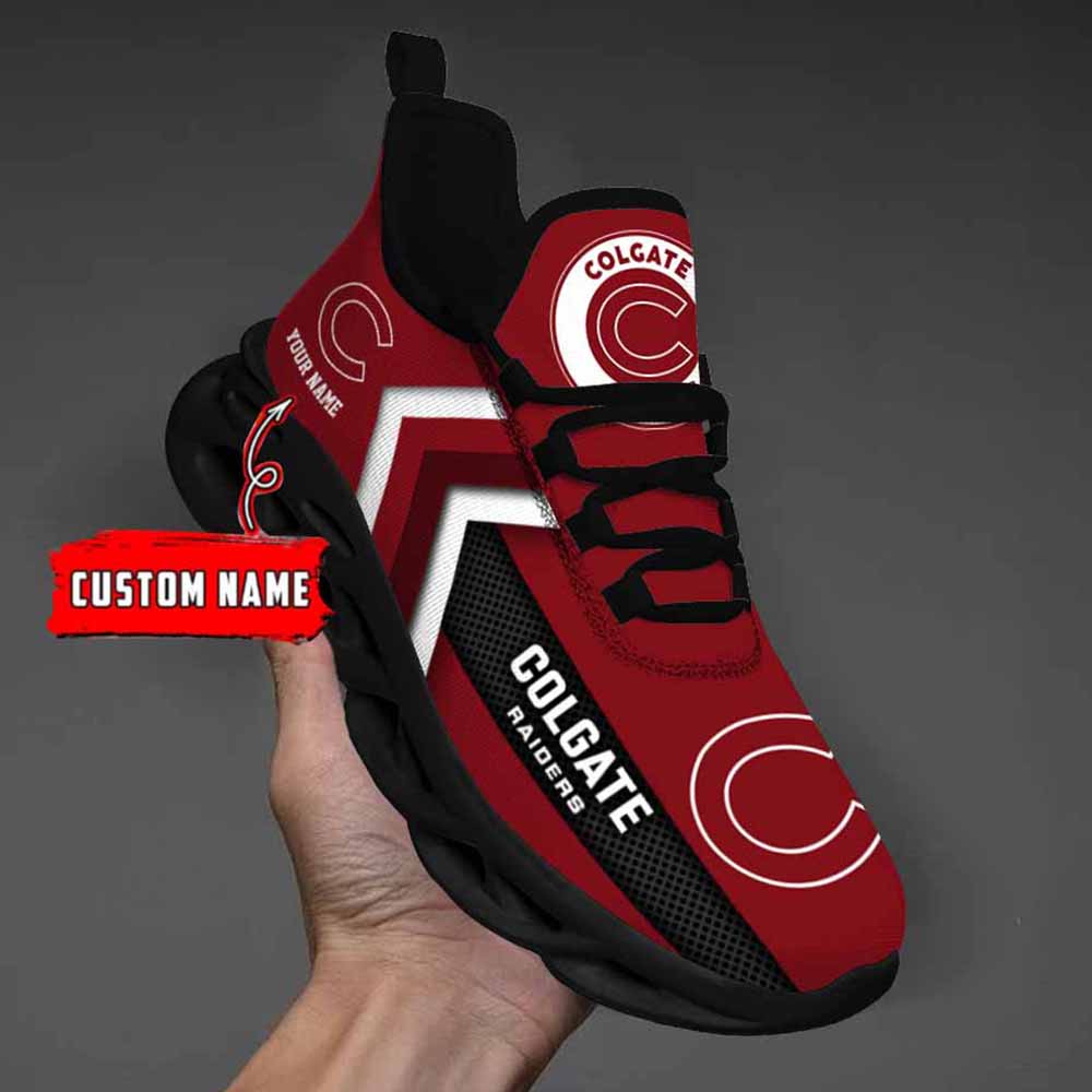 Ncaa Colgate Raiders Custom Name Max Soul Shoes Chunky Sneakers