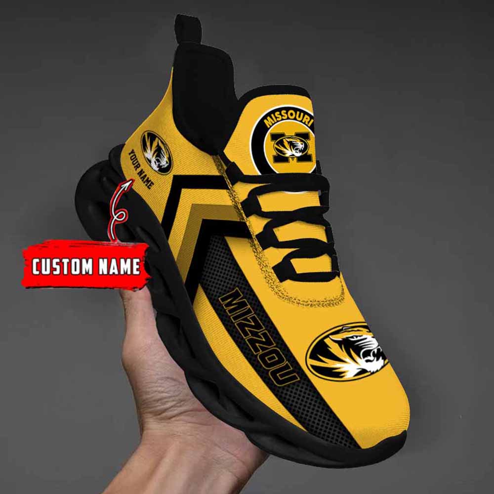 Ncaa Missouri Tigers Custom Name Max Soul Shoes Chunky Sneakers