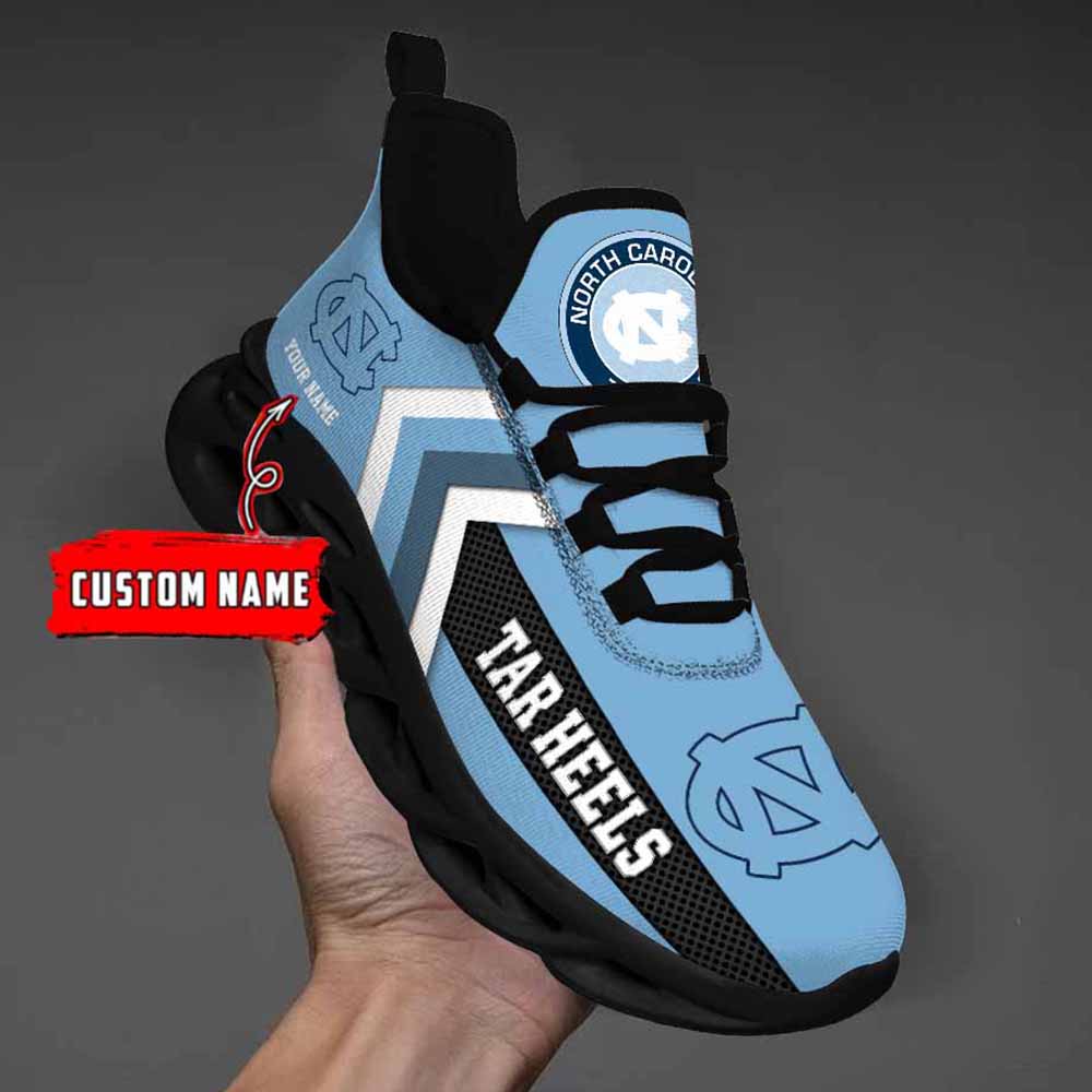 Ncaa North Carolina Tar Heels Custom Name Max Soul Shoes Chunky Sneakers