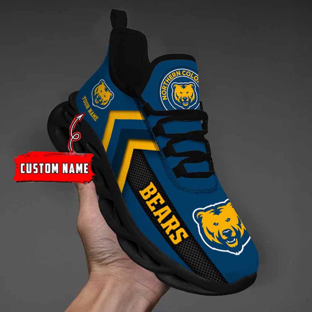 Ncaa Northern Colorado Bears Custom Name Max Soul Shoes Chunky Sneakers