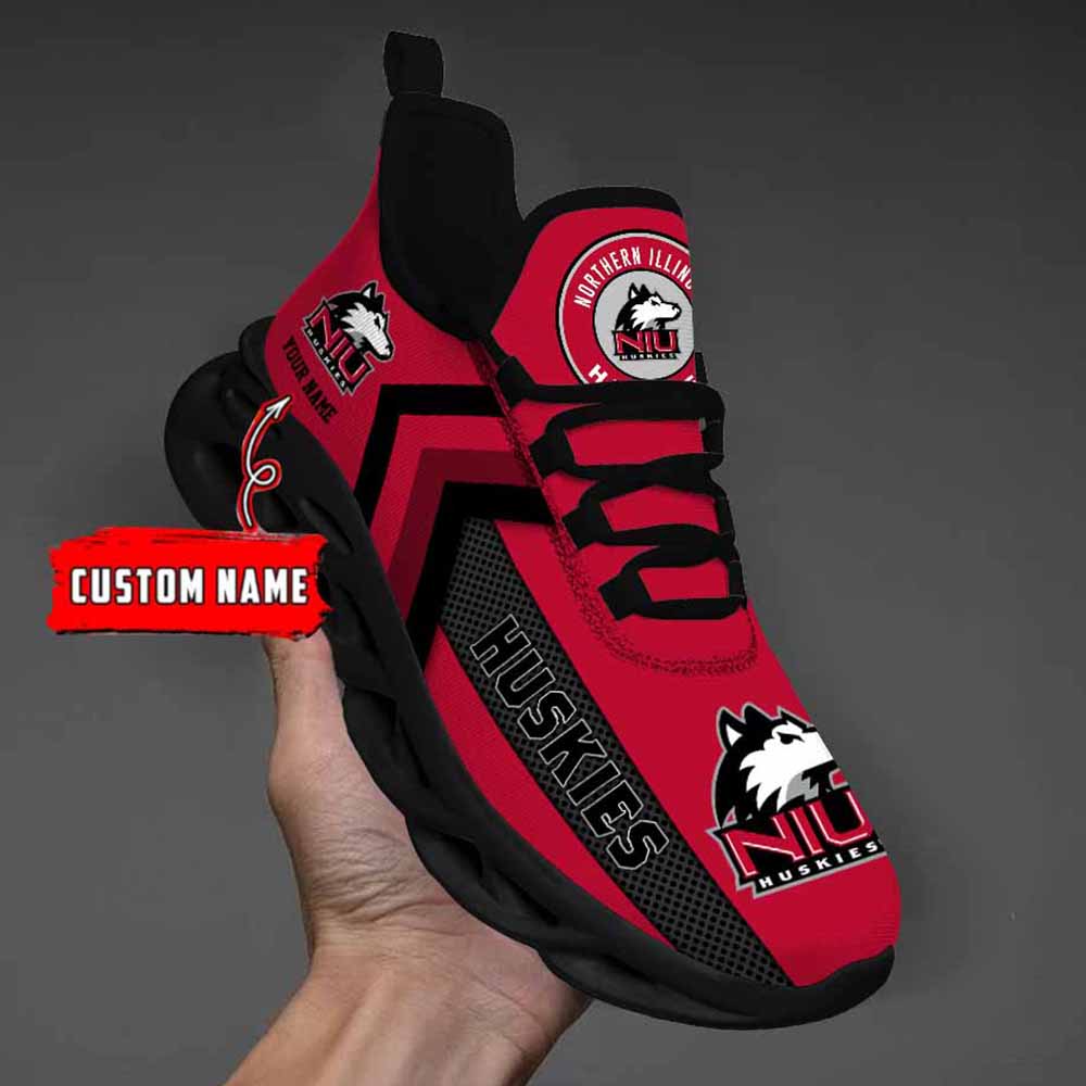 Ncaa Northern Illinois Huskies Custom Name Max Soul Shoes Chunky Sneakers