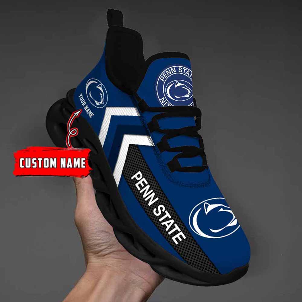 Ncaa Penn State Nittany Lions Custom Name Max Soul Shoes Chunky Sneakers Ncaa Penn State Nittany Lions Custom Name Max Soul Shoes Chunky Sneakers