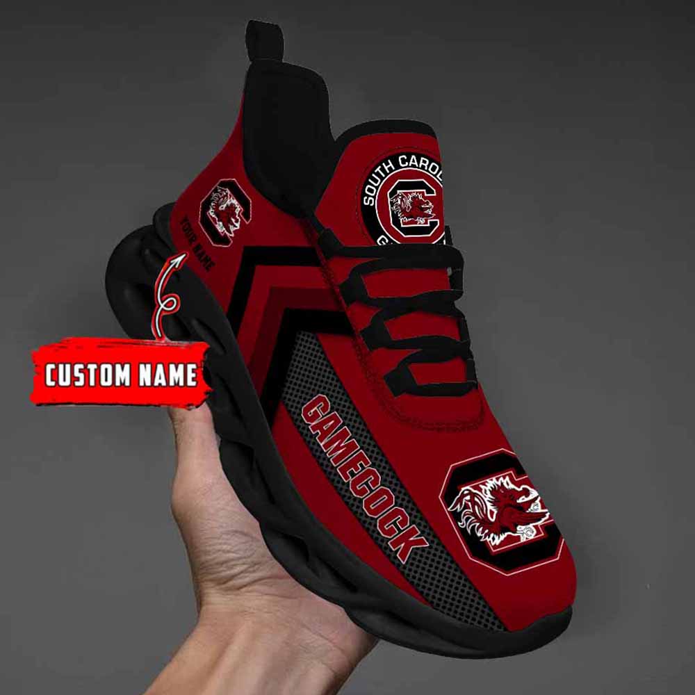 Ncaa South Carolina Gamecocks Custom Name Max Soul Shoes Chunky Sneakers Ncaa South Carolina Gamecocks Custom Name Max Soul Shoes Chunky Sneakers