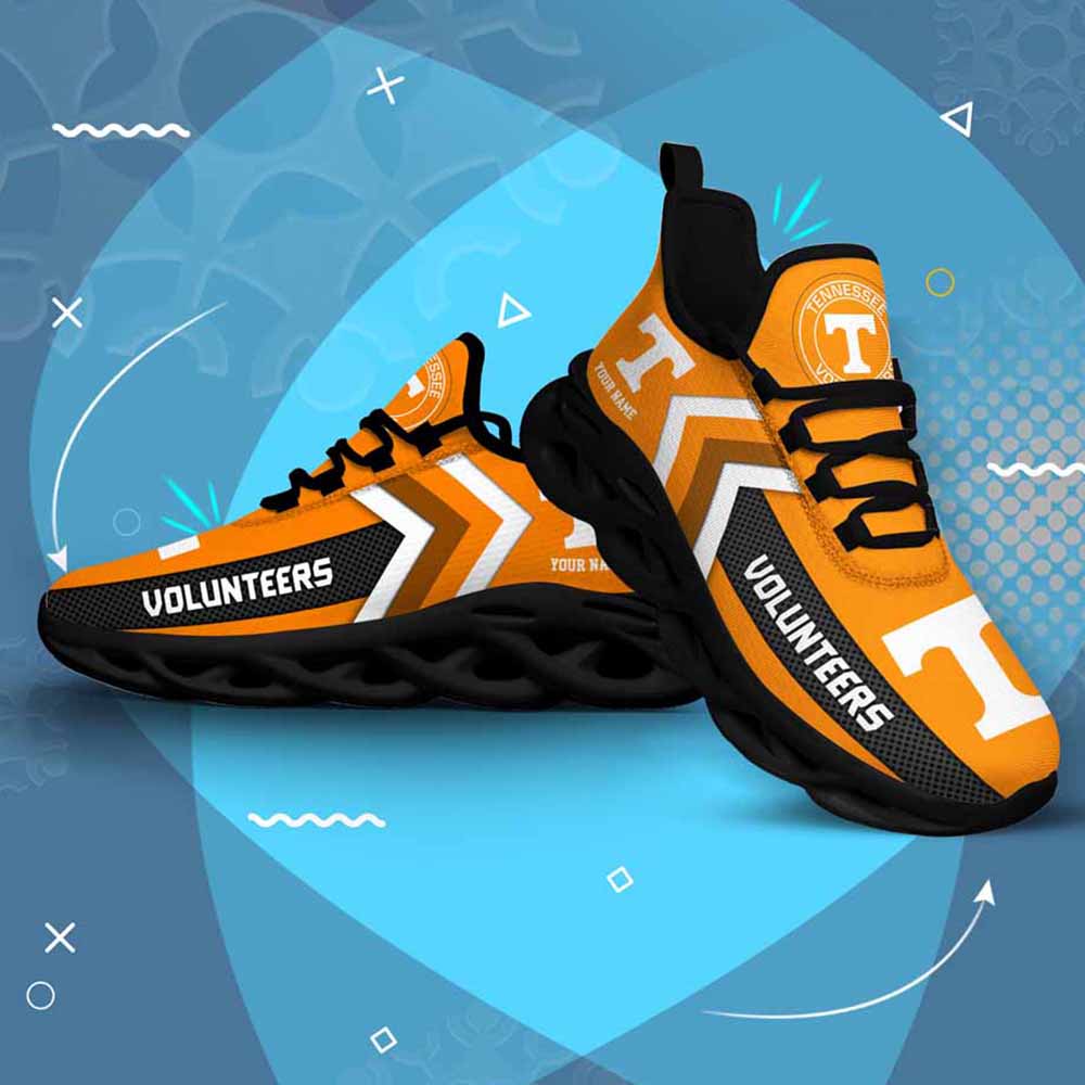 Ncaa Tennessee Volunteers Custom Name Max Soul Shoes Chunky Sneakers