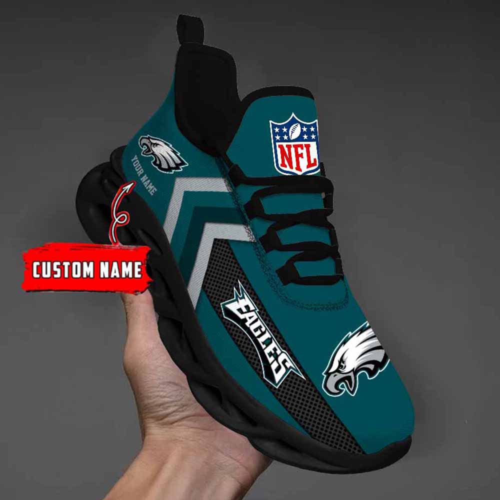 Nfl New York Jets Custom Name Max Soul Shoes Chunky Sneakers