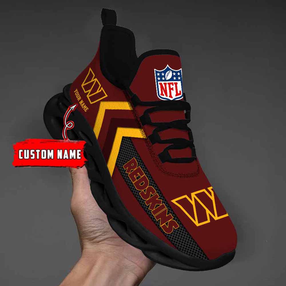 Arizona Cardinals Nfl Autism Personalized Clunky Max Soul Shoes