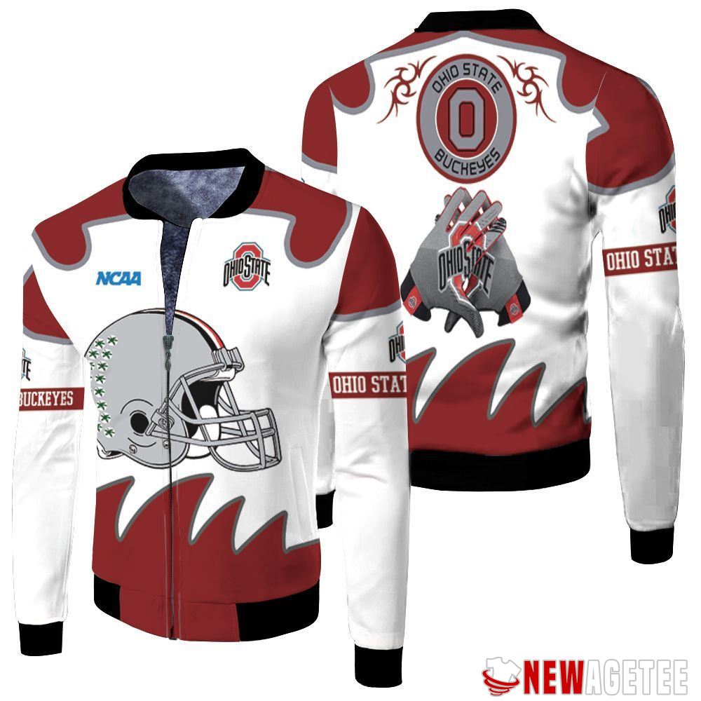 The Buckeyes Ncaa Ohio State Fleece Bomber Jacket