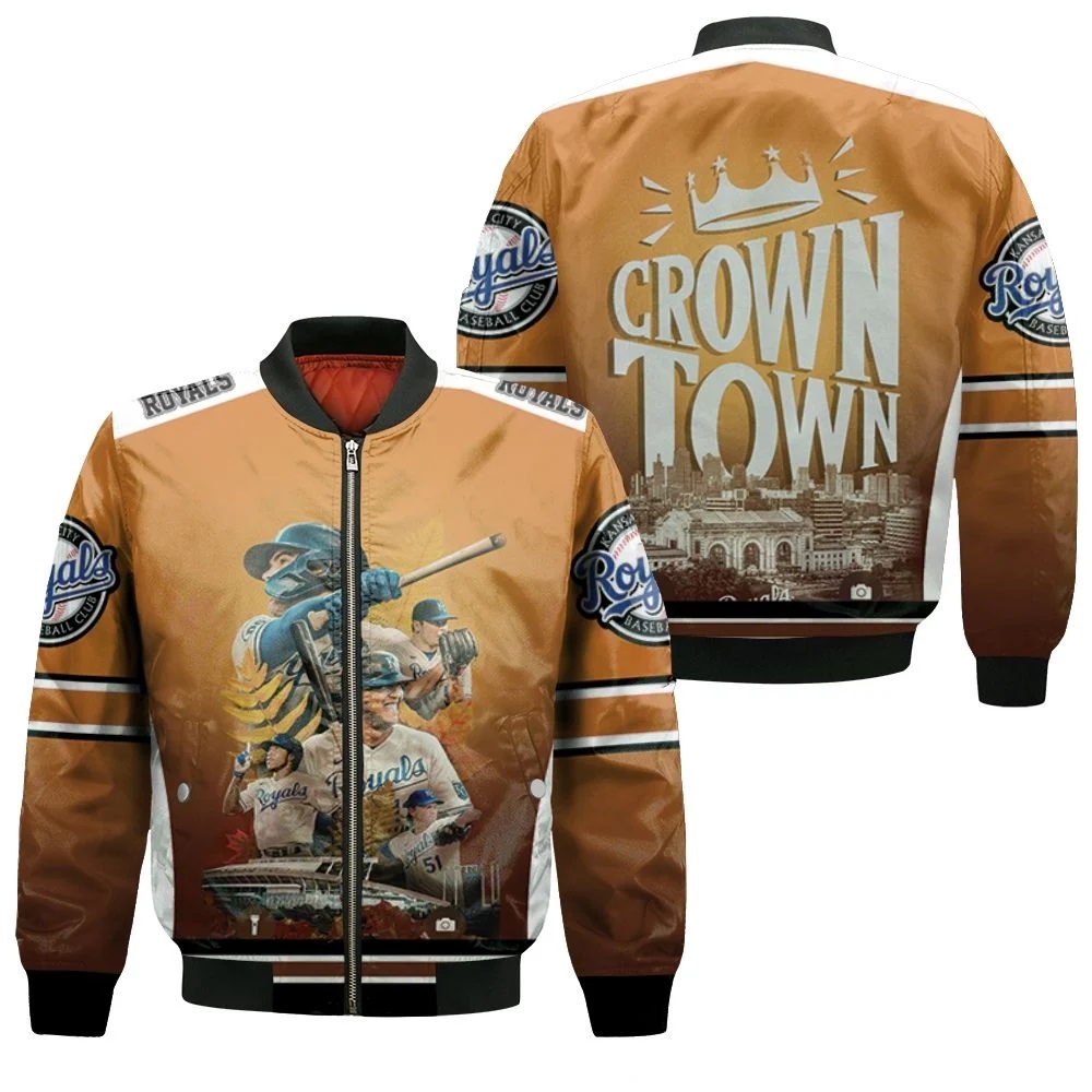 Wednesday Kansas City Royals Bomber Jacket