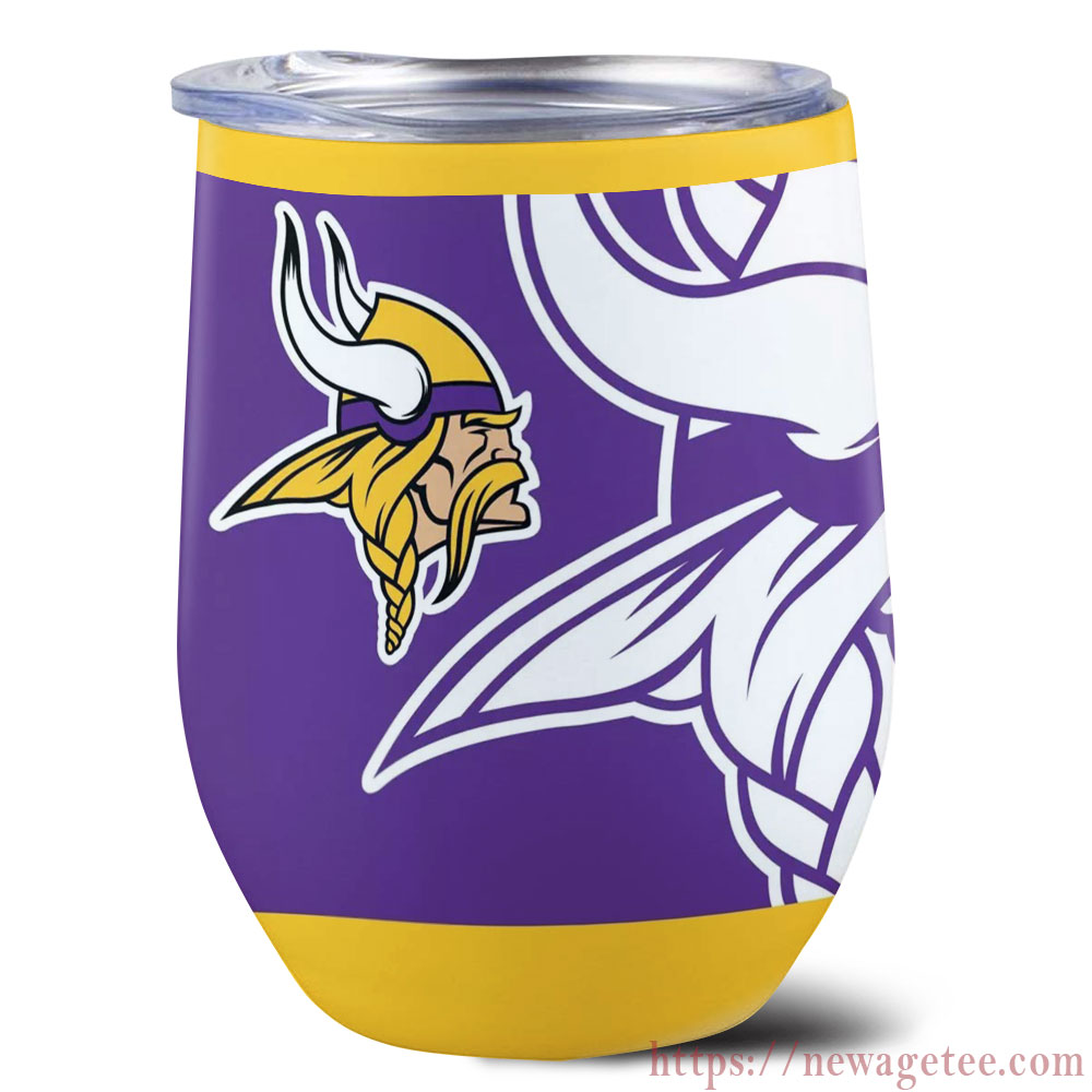 Nfl Miami Dolphins Stainless Steel Wine Tumbler 12oz