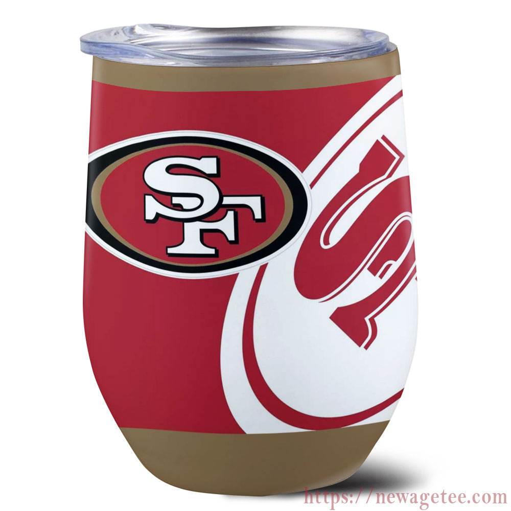 Nfl San Francisco 49ers Stainless Steel Wine Tumbler 12oz