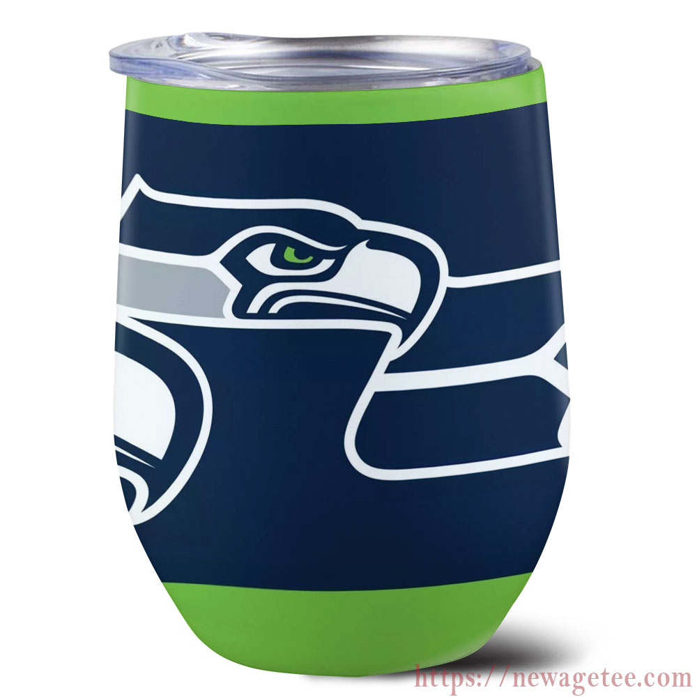 Nfl Seattle Seahawks Stainless Steel Wine Tumbler 12oz