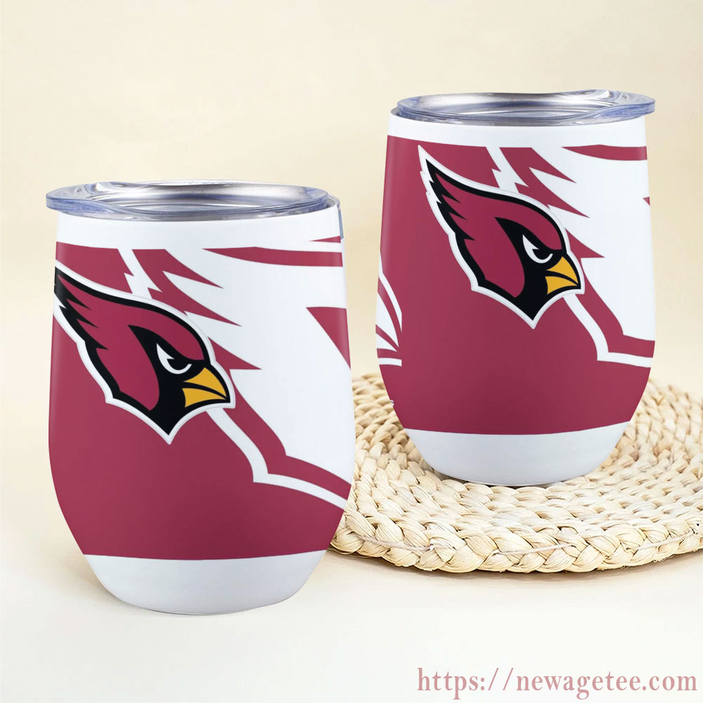 Nfl Arizona Cardinals Stainless Steel Wine Tumbler 12oz
