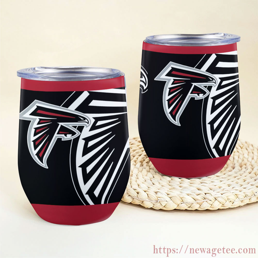 Nfl Atlanta Falcons Stainless Steel Wine Tumbler 12oz
