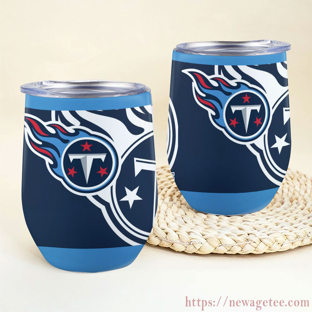Nfl Tennessee Titans Stainless Steel Wine Tumbler 12oz