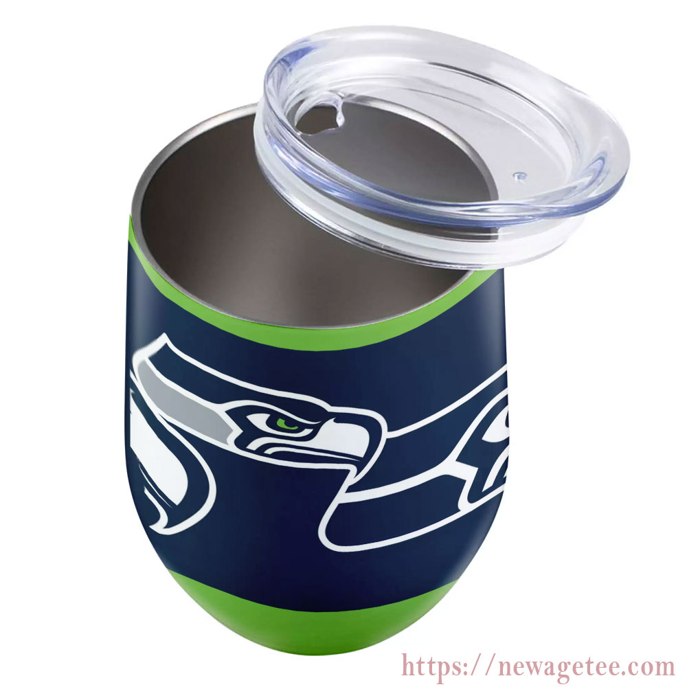 Nfl Seattle Seahawks Stainless Steel Wine Tumbler 12oz Nfl Seattle Seahawks Stainless Steel Wine Tumbler 12oz