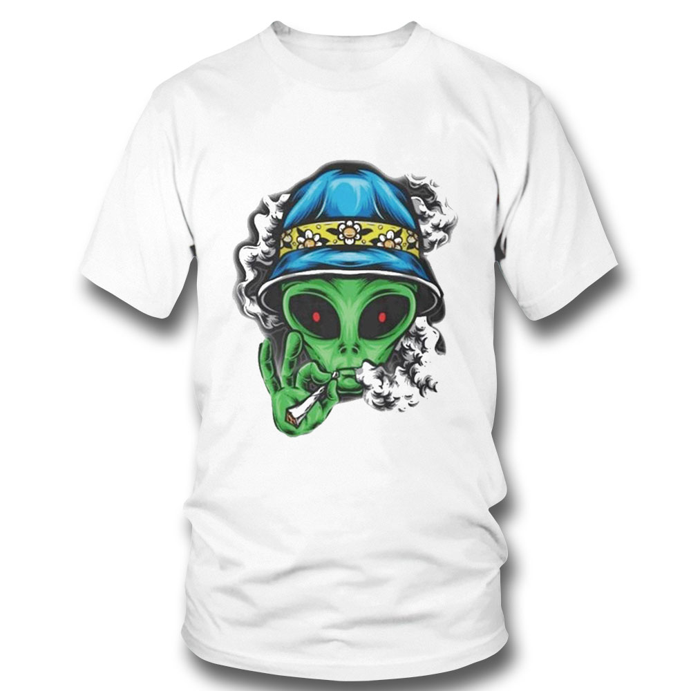 A Cool With An Alien Face T Shirt