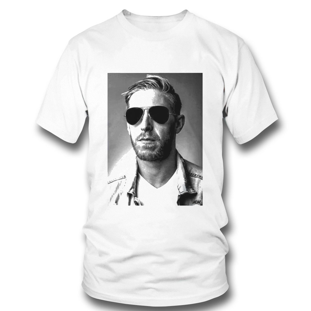 All Elite Wrestling Orange Cassidy Yearbook Photo Vintage T-shirt