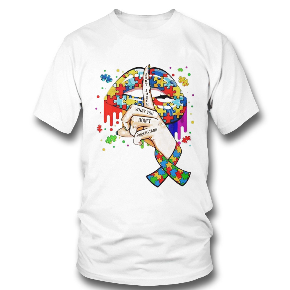 Autism Lips Be Kind T-shirt