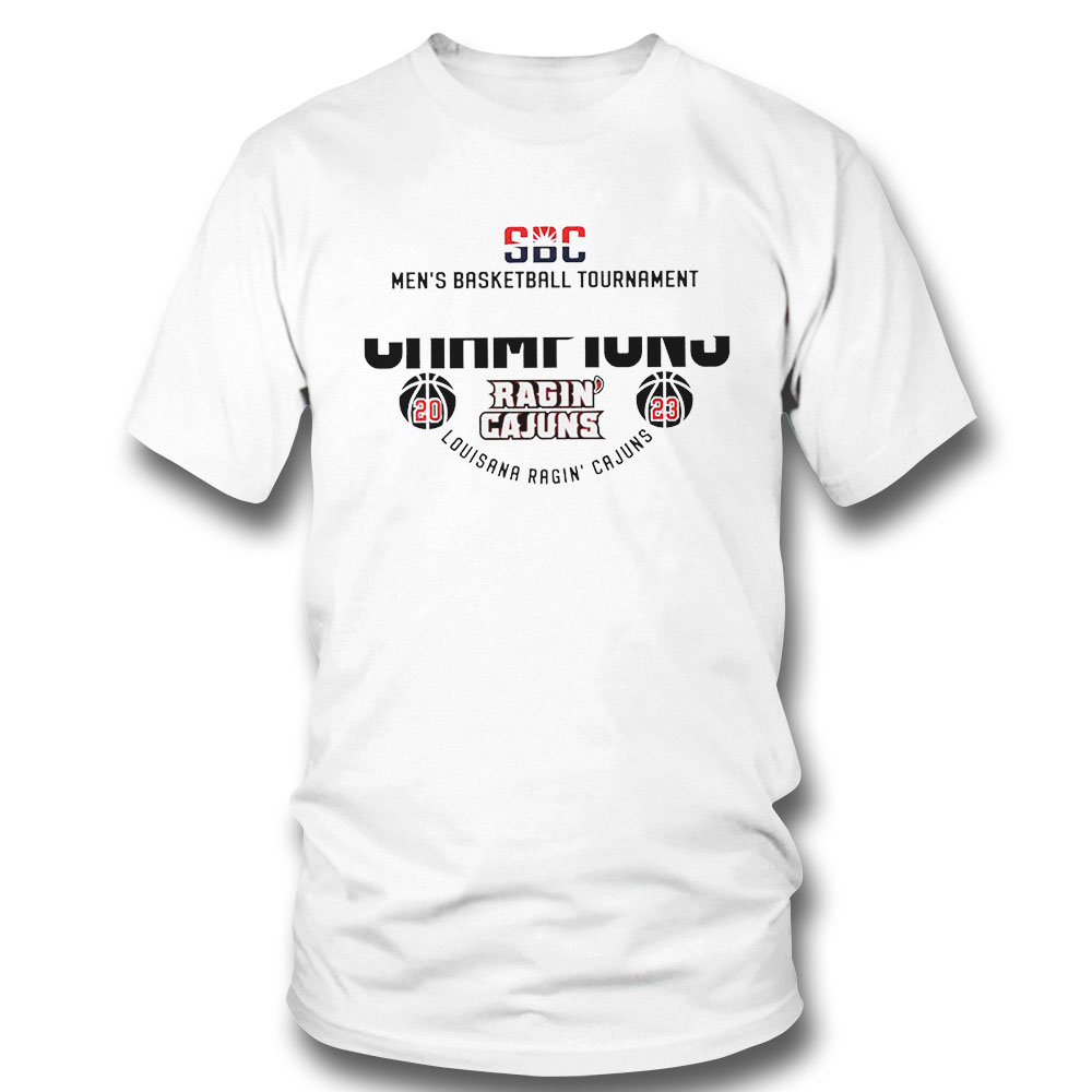Louisiana Ragin Cajuns Mens Basketball Tournament Champions 2023 Logo T-shirt