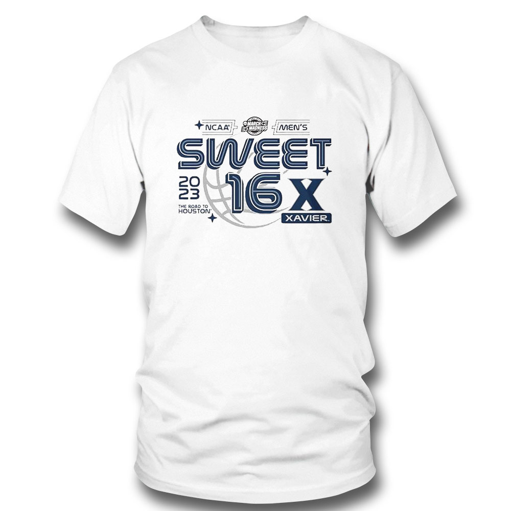 Ncaa Sweet Sixteen Xavier University Mens Basketball 2023 The Road To Houston T-shirt