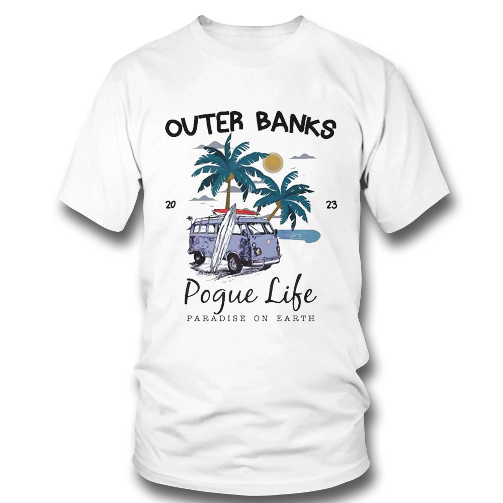 Outer Banks Pogue Life Paradise On Earth Shirt Ladies Tee