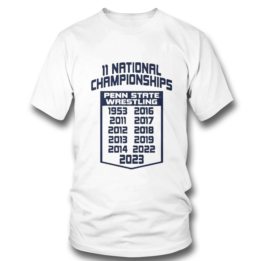 Penn State Wrestling 11 National Champions T-shirt