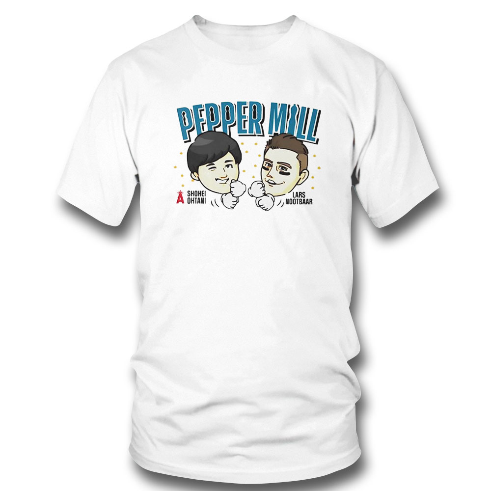 Pepper Mill Shohei Ohtani Vs Lars Nootbaar T-shirt