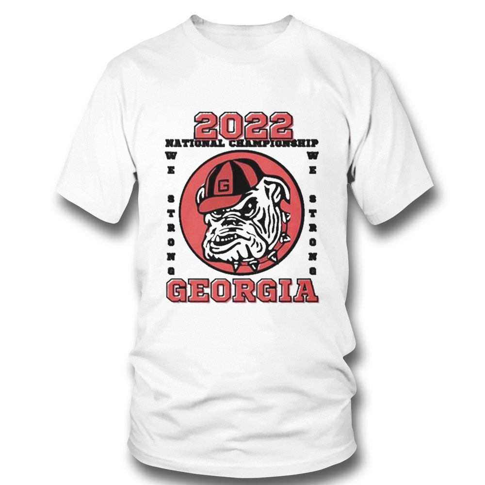 Proud Supporter Of Snow Days Georgia Bulldogs Champions 2023 T-shirt