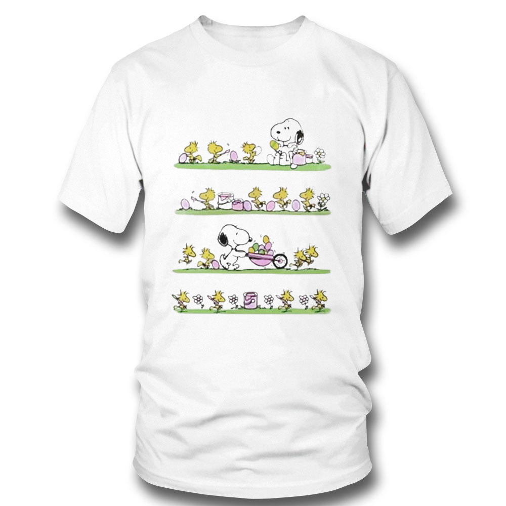 Snoopy Easter Egg Harvest T Shirt