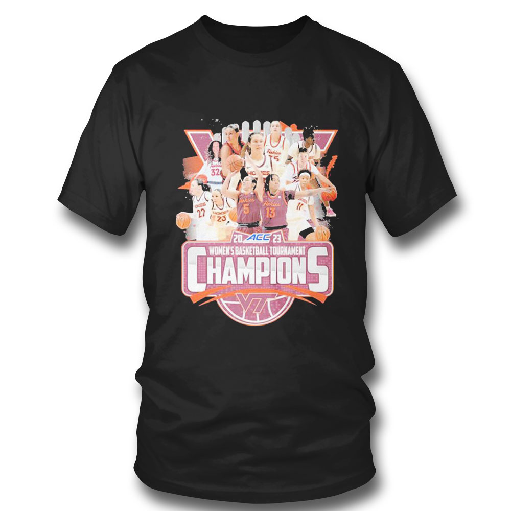 2023 Acc Team Sport Womens Basketball Tournament Champions T-shirt