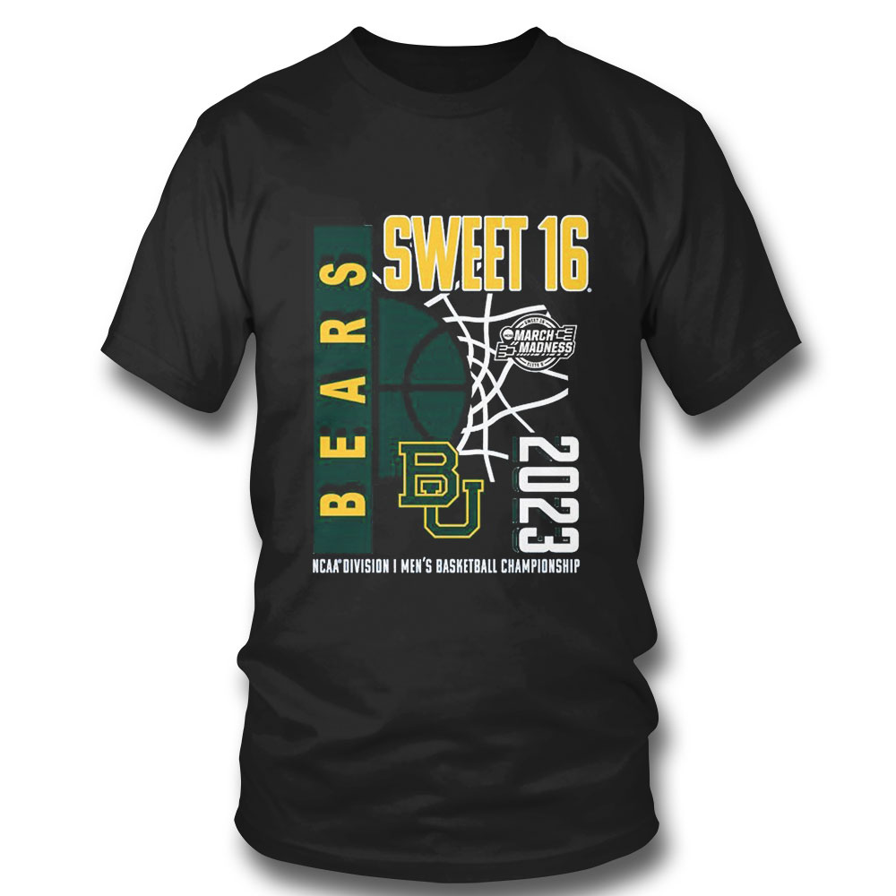 Baylor Mens Basketball Ncaa March Madness Sweet Sixteen 2023 T-shirt